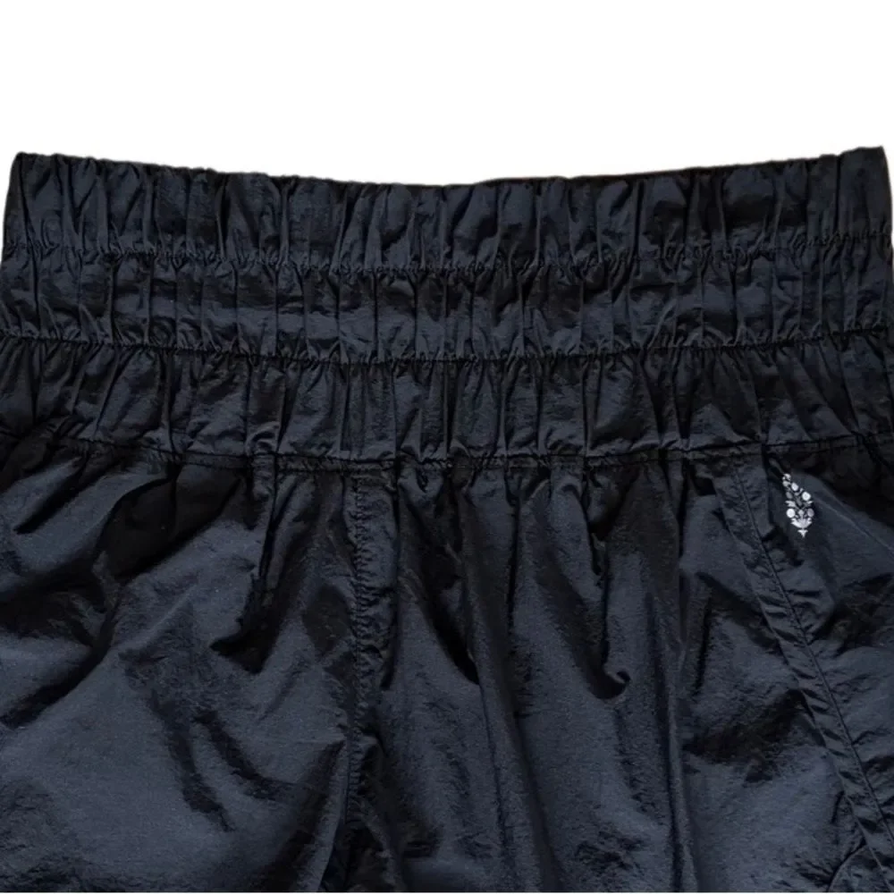 Free People Movement black The Way Home High Rise Lined shorts size L. - Picture 5 of 10